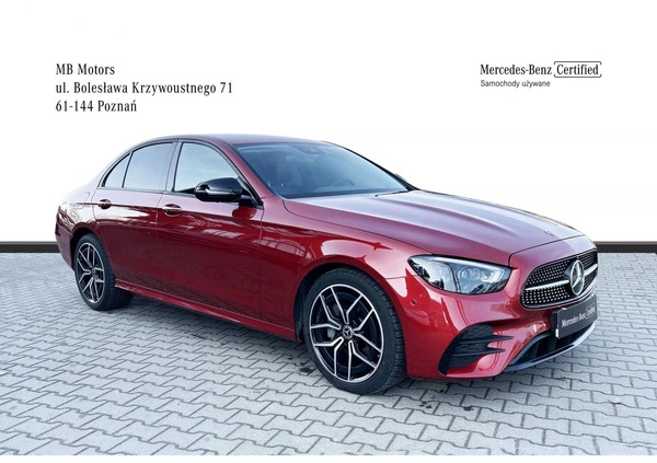 Mercedes-Benz Klasa E cena 245900 przebieg: 24100, rok produkcji 2023 z Strzegom małe 407